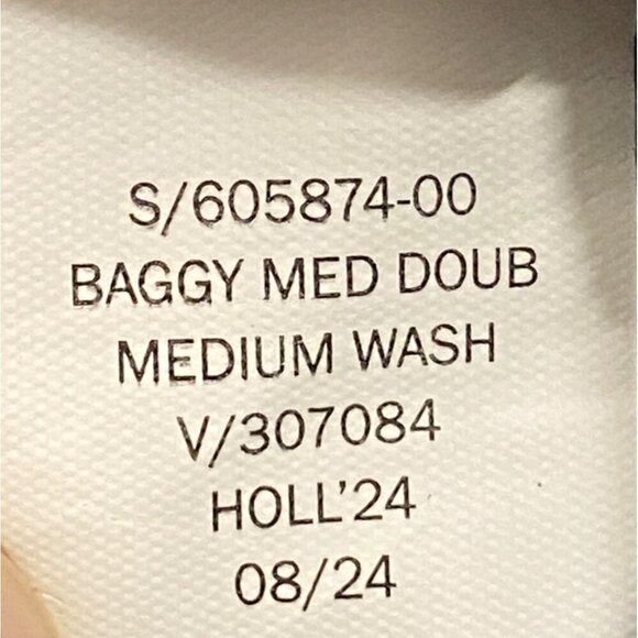 GAP Baggy super wide double cargo jeans women’s 4 27R skater street style trendy - Picture 9 of 13